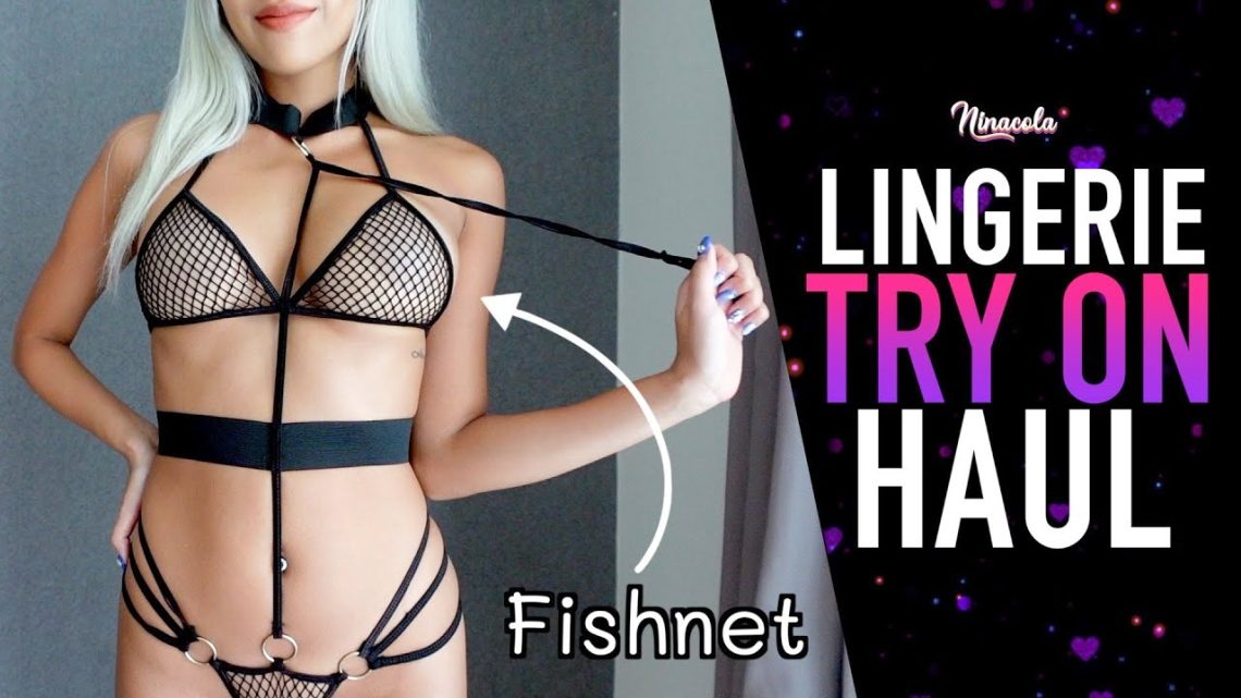 Lingerie Try on haul – Sexy Fishnet Outfit (2022)
