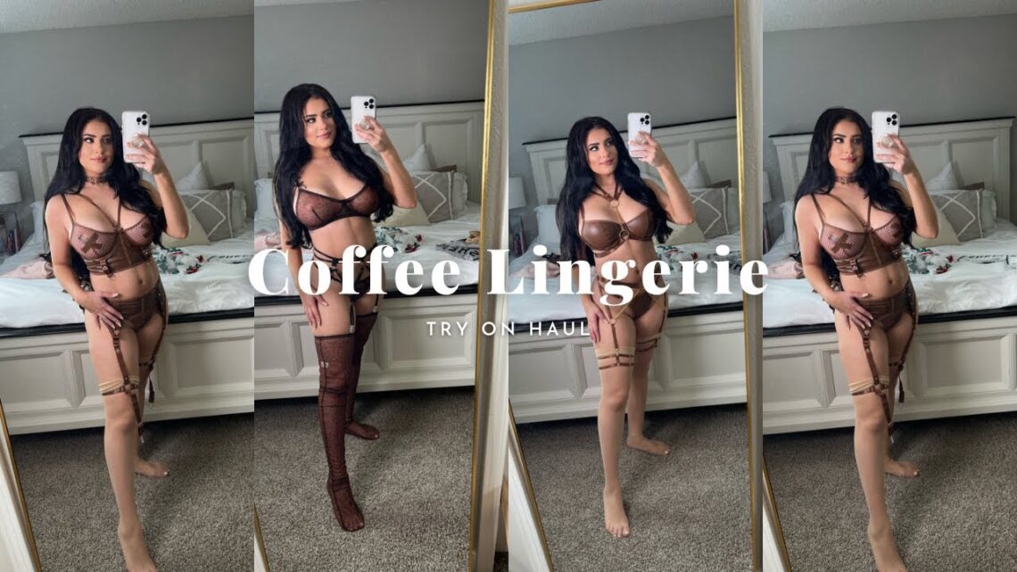 🤎COFFEE🤎 Lingerie | Try on Haul | #tryon