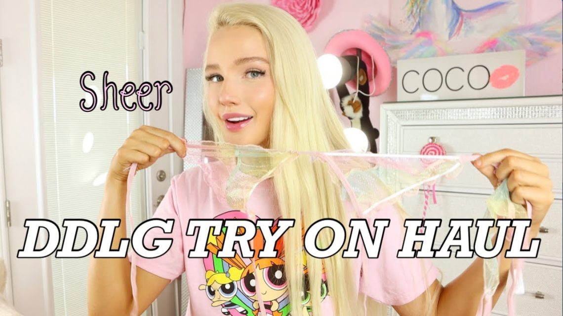 SHEIN SEXY TRY ON HAUL | Sheer|  DDLG