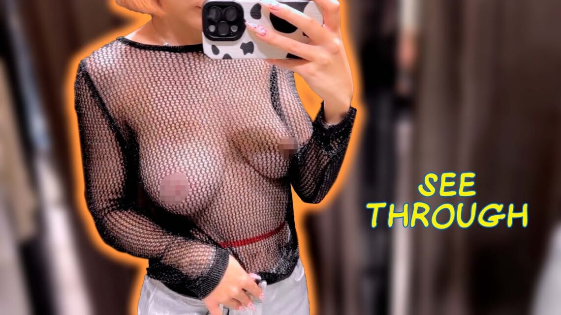 Try On Haul: See-through Clothes and Fully Transparent Women Lingerie | Very revealing! 🥰🔥