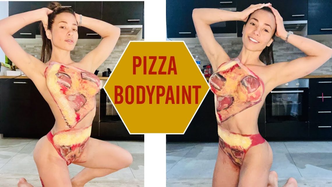 BodyPainting Pizza // ArtMakeup Pizza // BodyPaint Pizza