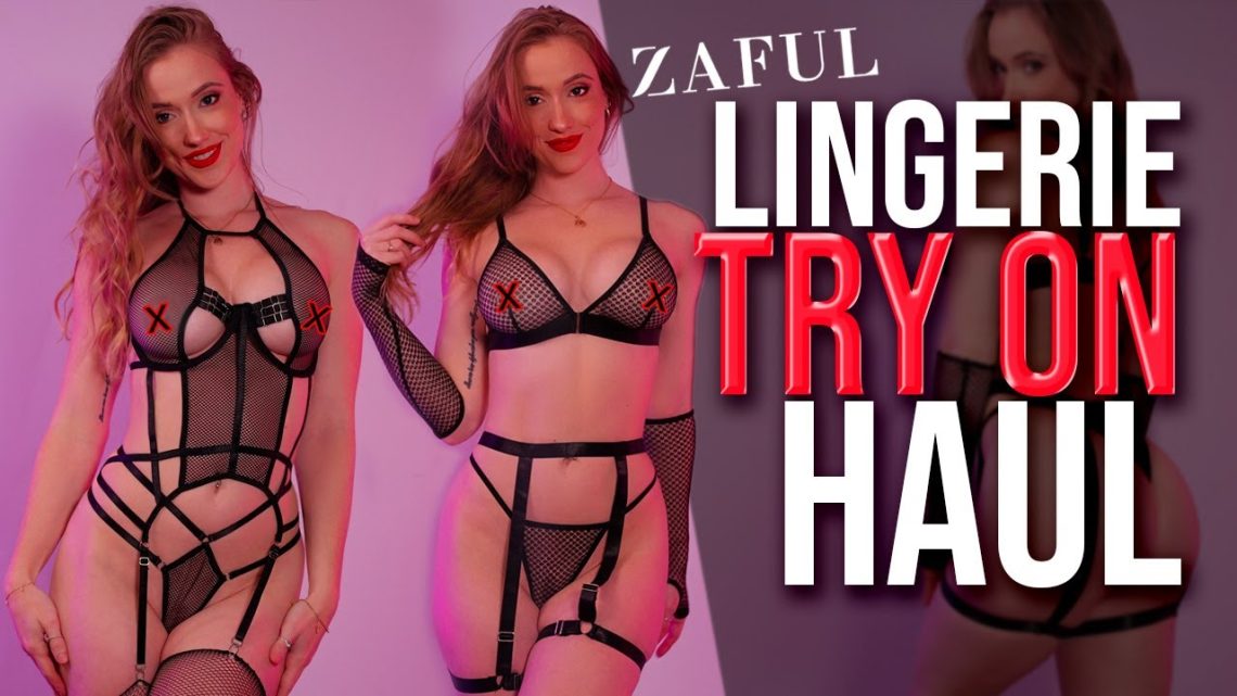 Zaful – DARING! Lingerie Try On Haul (2022)