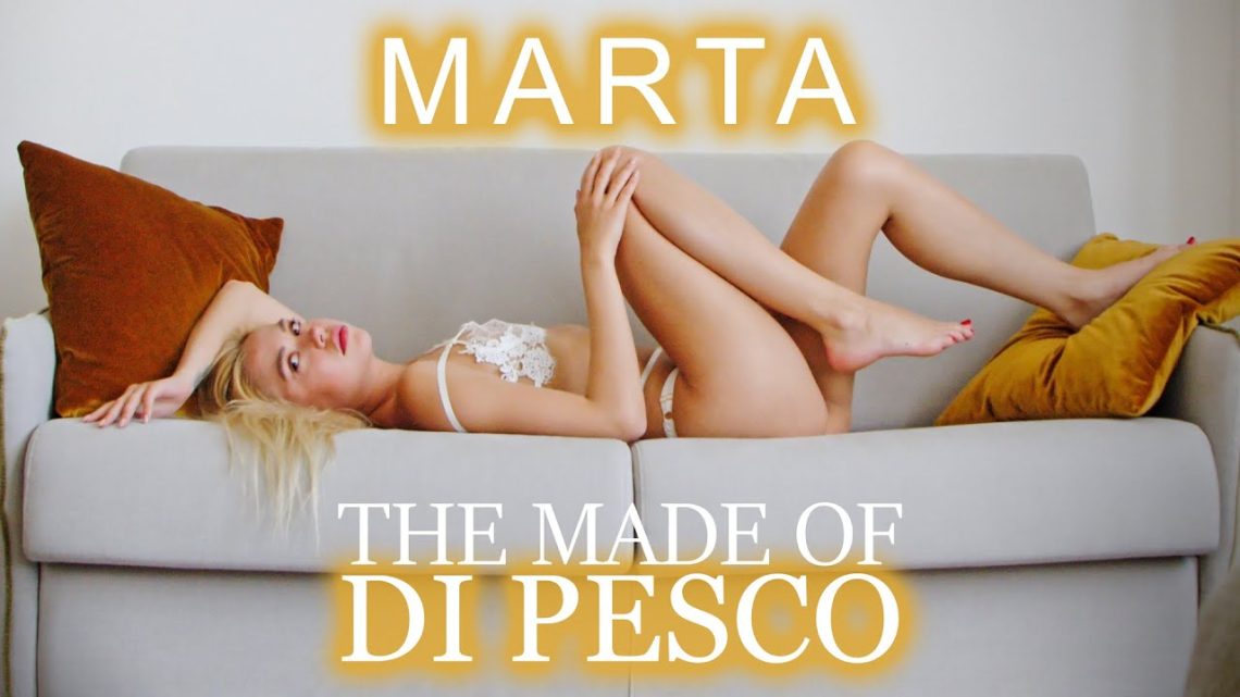 Marta Lingerie Photo Shoot Made Of Di Pesco