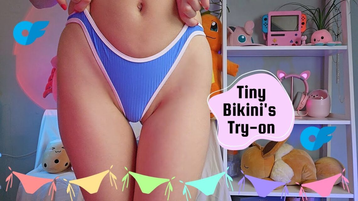 Bikini panties try on haul👙 Getting ready for spring!🔥